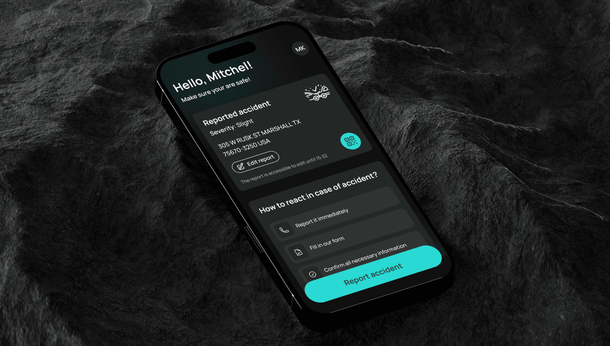 Fleet management mobile app